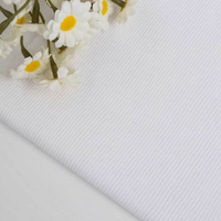 Custom print 2*2 bamboo rib knit digital printing